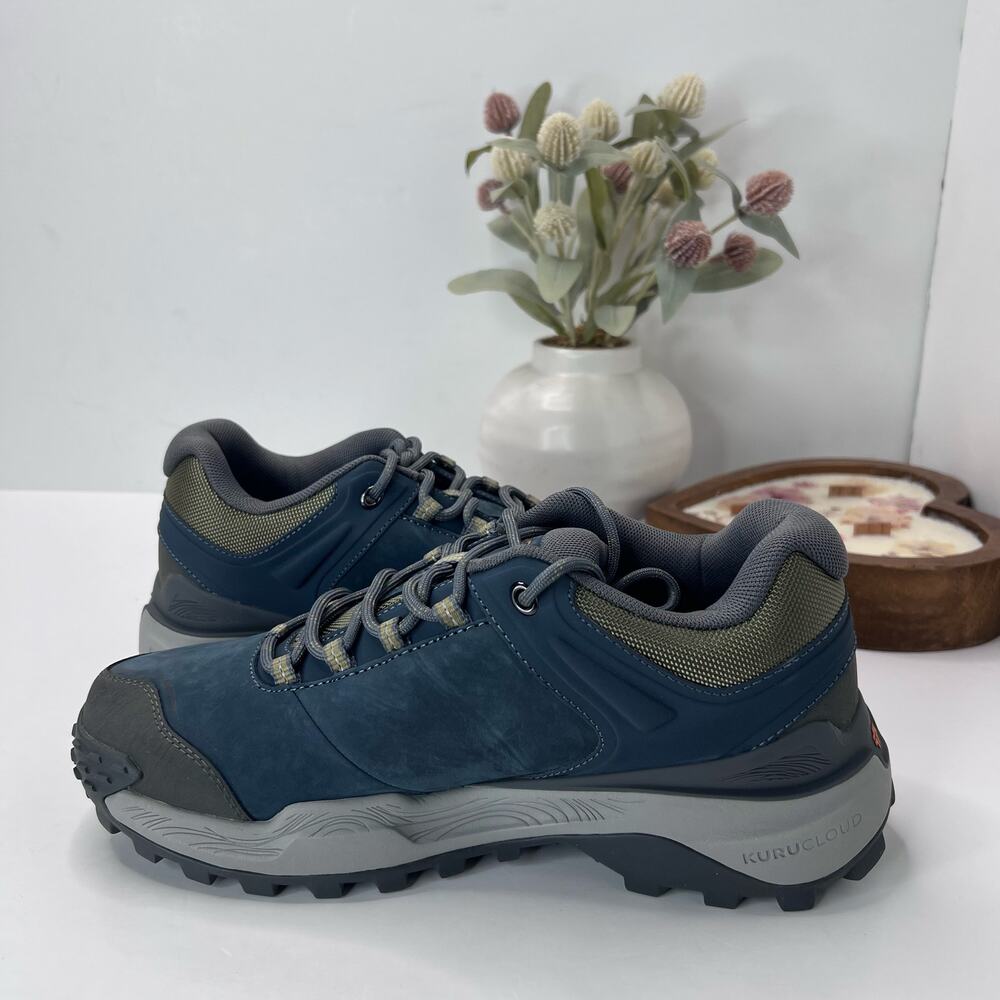 Kuru Ridge Motion Hiking Shoe Support Comfort Blue Haze/Orange Spice Women 10M - Picture 6 of 9